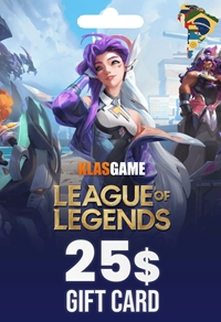 League Of Legends 25 Usd Riot Gift Card