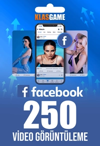 250 Adet Facebook Video Görüntüleme