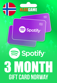 Spotify Gift Card Norway - 3 Month NOK