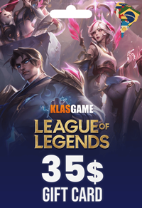 League Of Legends 35 Usd Riot Gift Card