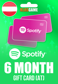 Spotify Gift Card Austria- 6 Month AT
