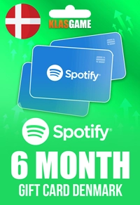 Spotify Gift Card Denmark- 6 Month DK