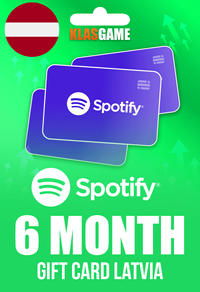 Spotify Gift Card Latvia - 6 Month LV