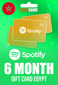 Spotify Gift Card Morocco - 6 Month Premium