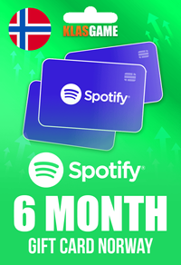 Spotify Gift Card Norway - 6 Month NOK
