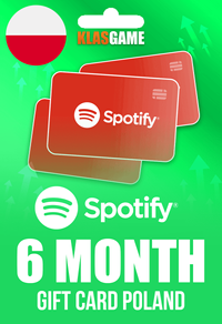 Spotify Gift Card Poland - 6 Month PL
