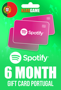Spotify Gift Card Portugal- 6 Month PT