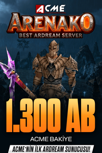 ArenaKO - 1.000 AB + 300 AB Süper Bonus ( 26.000 KC Değerinde )