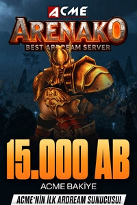 ArenaKO - 10.000 AB + 5.000 AB Süper Bonus  ( 300.000 KC Değerinde )
