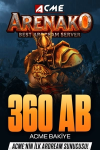 ArenaKO - 300 AB + 60 AB Süper Bonus ( 7.200 KC Değerinde )