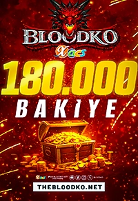 BloodKO 100000 TL Bakiye + 80000 TL Bonus