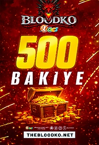BloodKO 500 TL Bakiye
