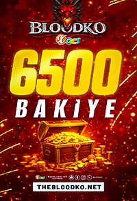BloodKO 5000 TL Bakiye + 1500 TL Bonus