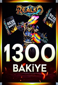 Realko 1000 RB + 300 RB Bonus (26.000 KC Değerinde)