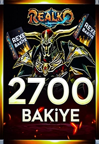 Realko 2000 RB + 700 RB Bonus (54.000 KC Değerinde)