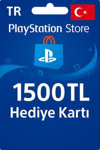 Sony PlayStation Store 1500 TL Hediye Kartı