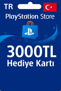 Sony PlayStation Store 3000 TL Hediye Kartı