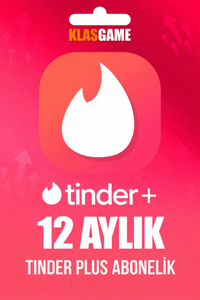 Tinder Plus Abonelik - 12 Ay (TR)