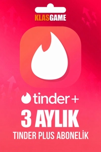 Tinder Plus Abonelik - 3 Ay (TR)