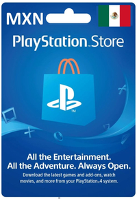 PSN Card Mexico - 400 MXN