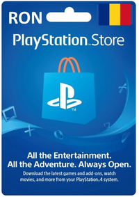 PSN Card Romania - 100 RON