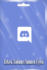 Discord Erkek Yabancı Sunucu Üyesi 1500 Adet