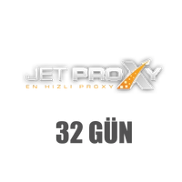 Jetproxy 32 Günlük (Steamda Çalışmaz)