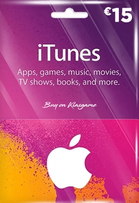 iTunes 15 Euro Gift Card