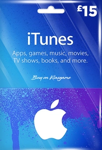 iTunes 15 GBP Gift Card