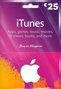 iTunes 25 Euro Gift Card