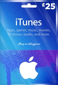 iTunes 25 GBP Gift Card