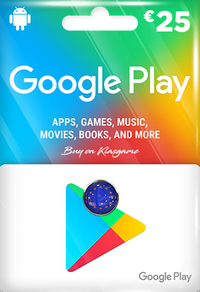 Google Play 25 Euro
