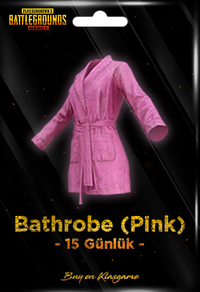 Bathrobe - Pink (15 days)