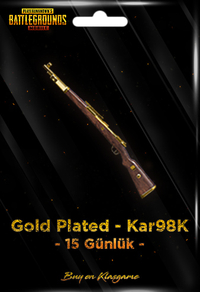 Gold Plated - Kar98K (15 Days)