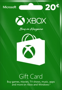 Xbox Live Gift Card 20 Euro