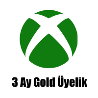 Xbox 360 Live 3 Aylık Gold Üyelik