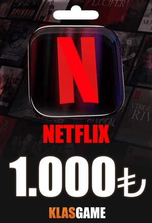 Netflix Hediye Kartı 1000 TL