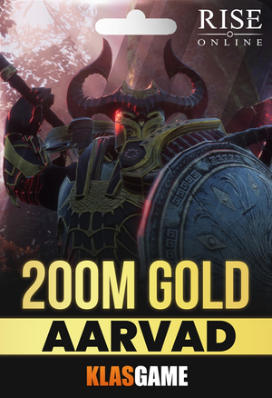 Rise Online World Aarvad Gold  - 200M