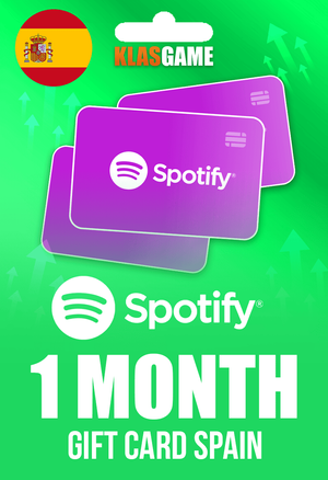 Spotify Gift Card Spain - 1 Month ES
