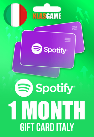 Spotify Gift Card Italy- 1 Month IT