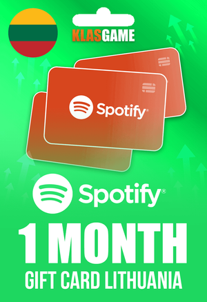 Spotify Gift Card Lithuania - 1 Month LT