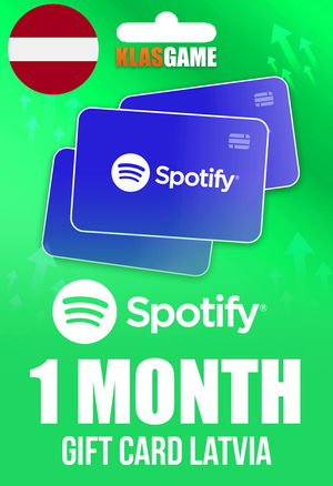 Spotify Gift Card Latvia - 1 Month LV