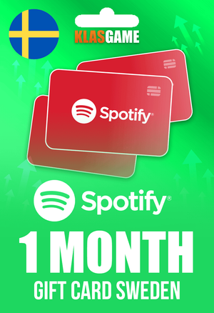 Spotify Gift Card Sweden- 1 Month SEK