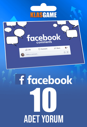 Facebook 10 Adet Yorum