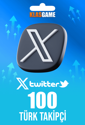 Twitter 100 Türk Takipçi