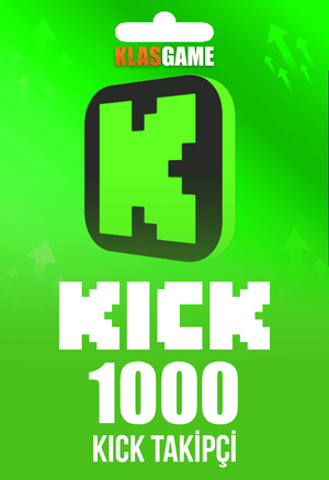 Kick 1000 Takipçi