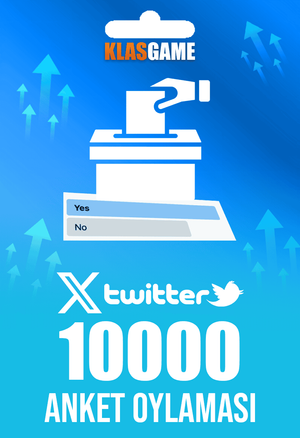 Twitter 10000 Anket Oylaması