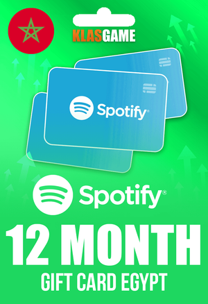 Spotify Gift Card Morocco - 12 Month Premium