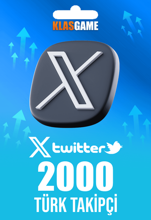 Twitter 2000 Türk Takipçi