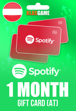 Spotify Gift Card Austria- 1 Month AT